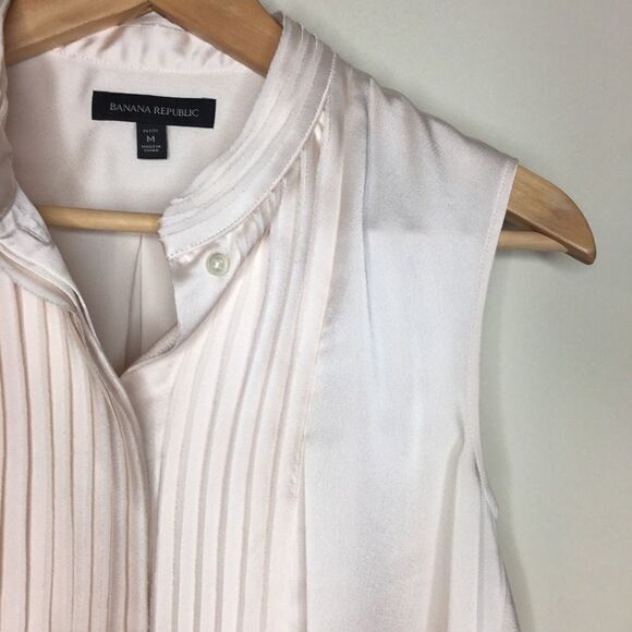 Banana Republic Sz M Petite Blouse - Picture 1 of 6